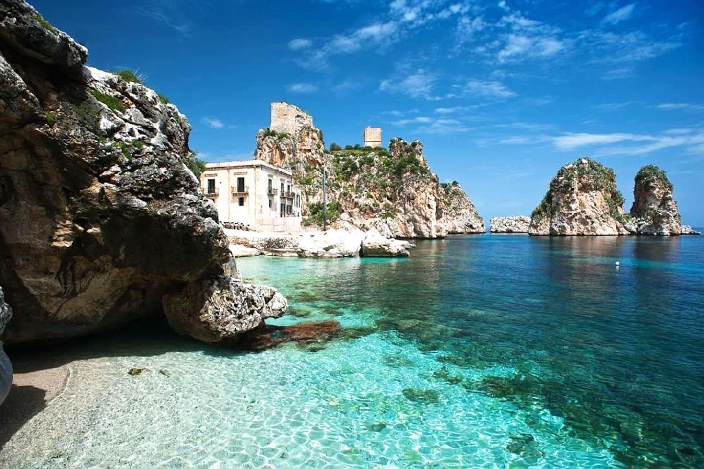 Villa Hibiscus Scopello Scopello  Dış mekan fotoğraf